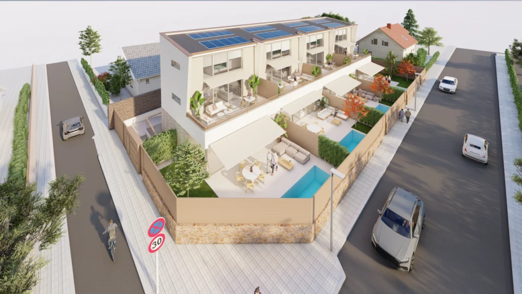 Construcció 8 habitatges amb piscina, Matadepera (2)